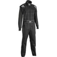 thumbnail image 1 of Finish Line Single-Layer SFI-1 One-Piece Racing Suit, Black Small, 1 of 9