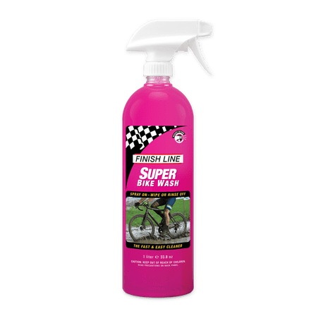 Finish Line Super Bike Wash Bicycle Cleaner Spray Bottle - 1 Liter