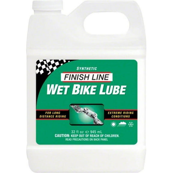 Finish Line WET Bicycle Lube, 32 Oz.