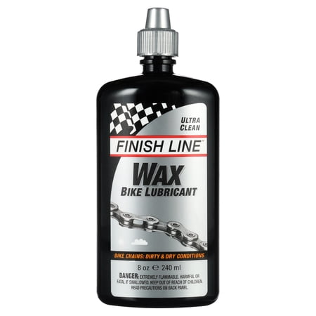 Finish Line Wax Bike Lubricant Squeeze Bottle, 8 oz.