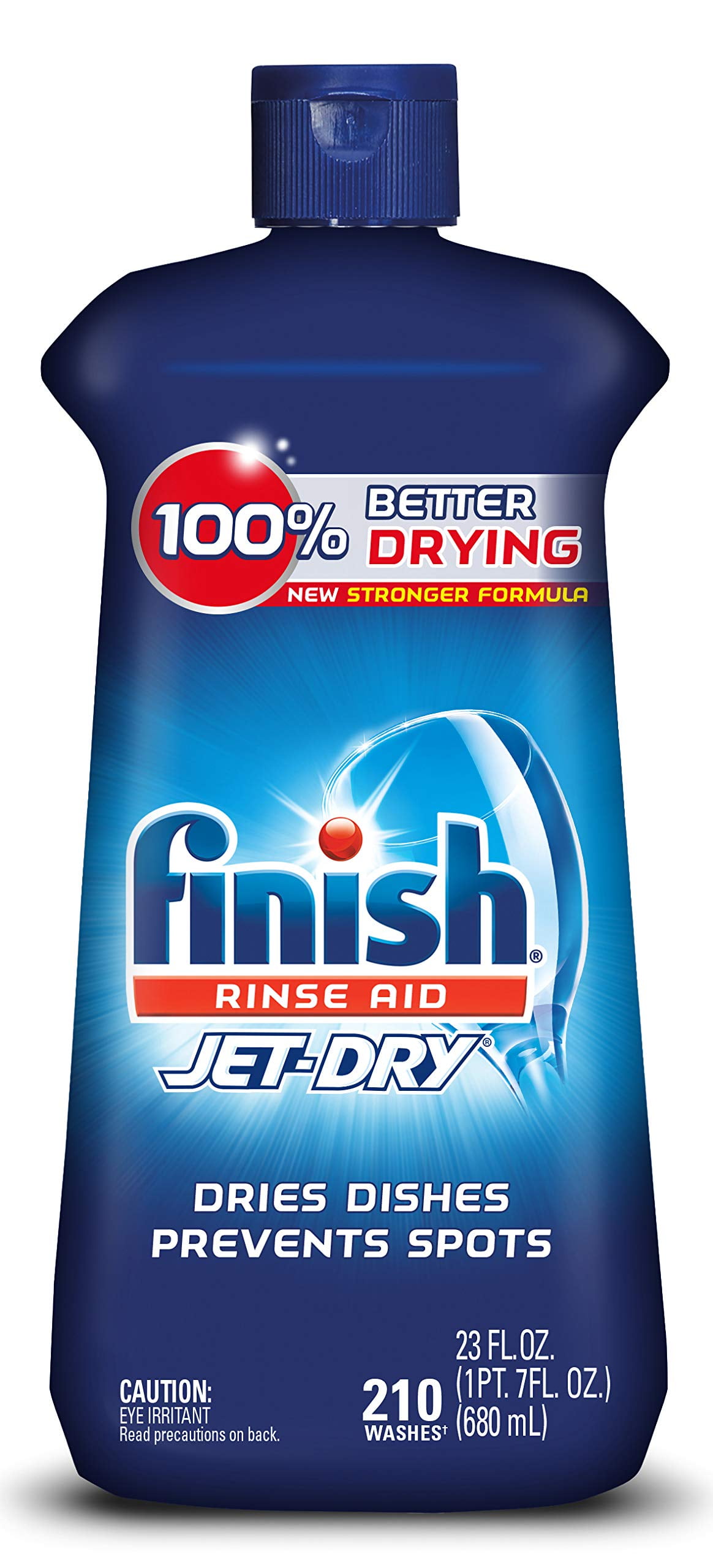 Finish Jet-Dry Rinse Aid Dishwasher Rinse & Drying Agent Prevents Spots 23  Fl Oz