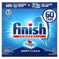 thumbnail image 1 of Finish All in 1 Powerball 60ct, Deep Clean, Fresh Scent, Dishwasher Detergent Tablets, 1 of 8