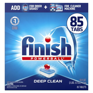 Finish Power - 76ct - Detergente para lavavajillas - Powerball - Tabletas  para lavavajillas - Tabletas para platos
