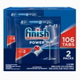 thumbnail image 1 of Finish Power Dishwasher Detergent Tabs, 106 ct., 1 of 3