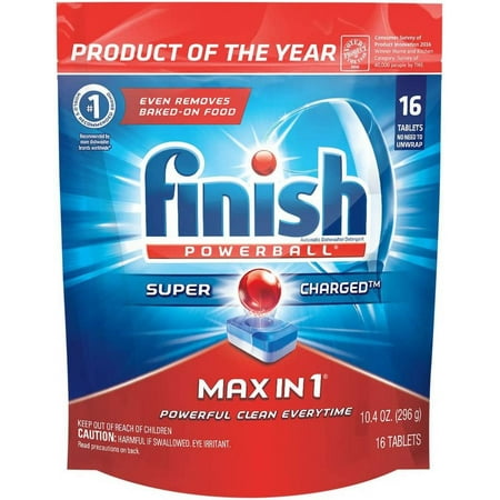 Finish Powerball Super Charged 16+4 Tablets