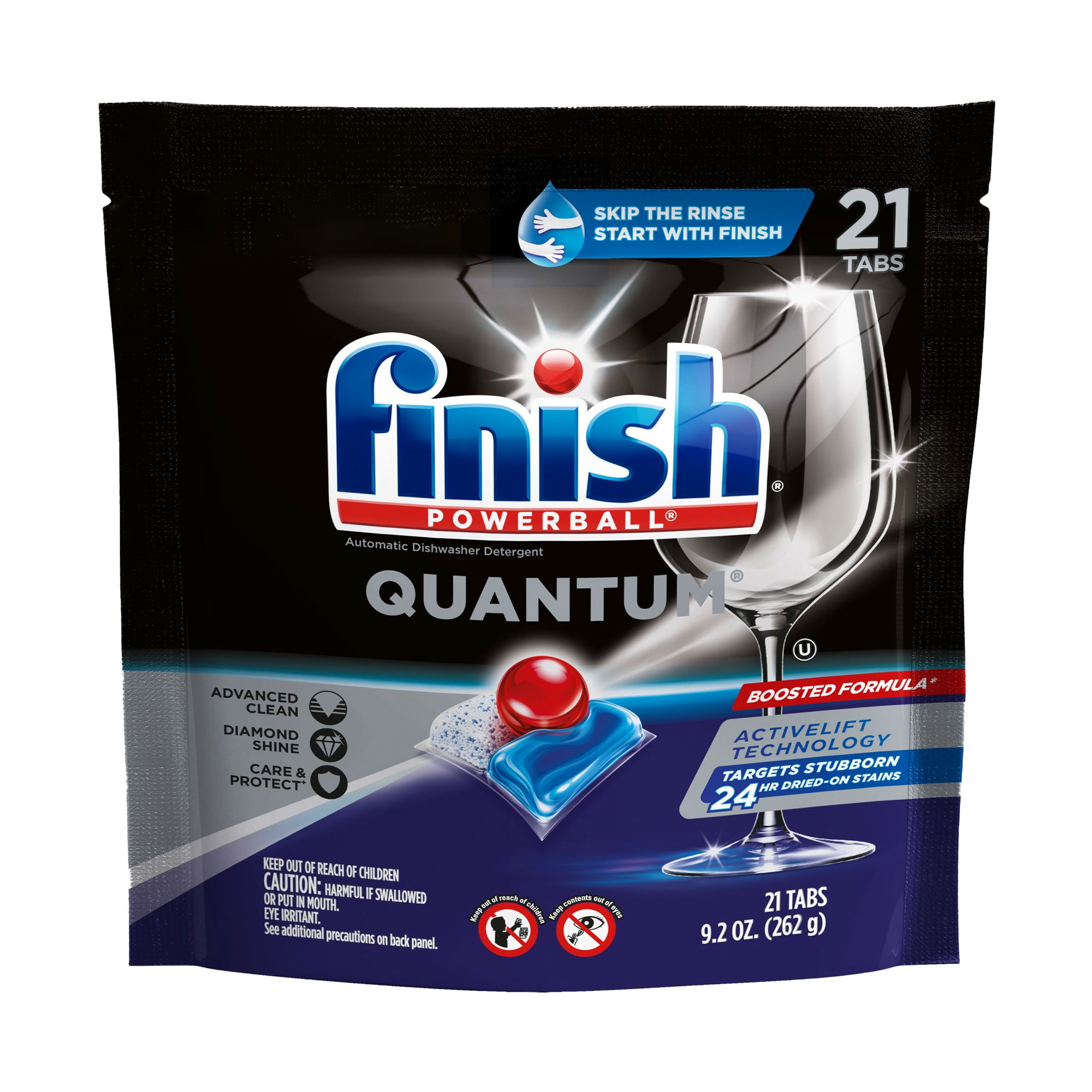 Finish Gelpacs Dishwasher Detergent, Orange Scent, 84 Count