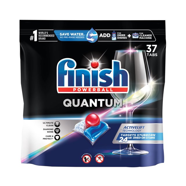Finish Quantum 37 ct. Dishwasher Detergent Dishwashing Tab