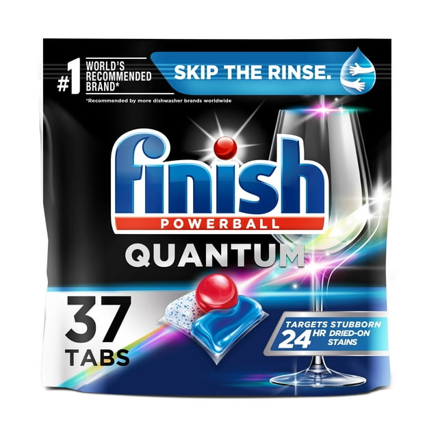 Finish Quantum 4/37 ct. Dishwasher Detergent Powerball Advanced