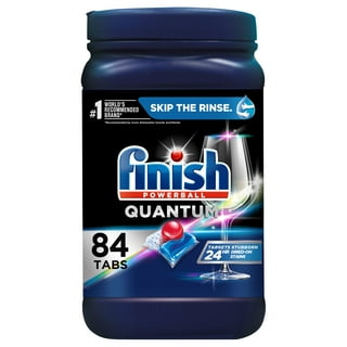 Finish - Quantum - 68ct - Detergente para lavavajillas - Powerball -  Ultimate Clean & Shine - Tabletas para lavavajillas - Tabletas para platos
