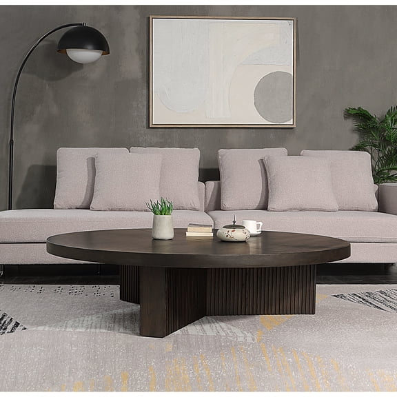 Finish Table - Versatile For Living Room And Practical Use Round Functional Home