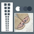 thumbnail image 1 of Finished Toenail Glossy Patches Fake Nails Wearable Tools Nails Manicure Z7S0, 1 of 8