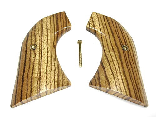 Finished Zebrawood Grips For Springfield Armory 911 9mm - Replacement Gun Grips