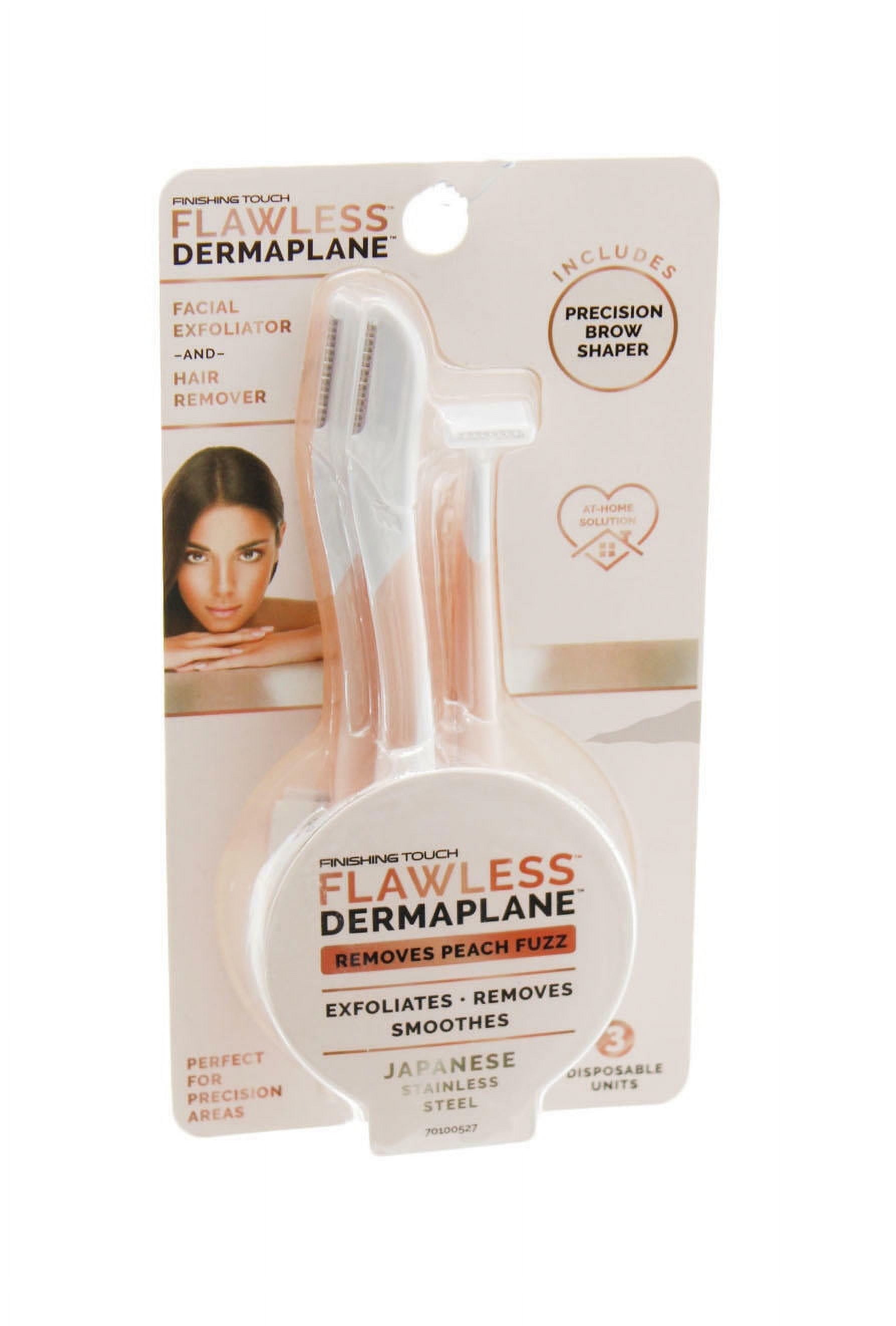 Finishing Touch Flawless DermaPlane Travel Pack Facial Exfoliator