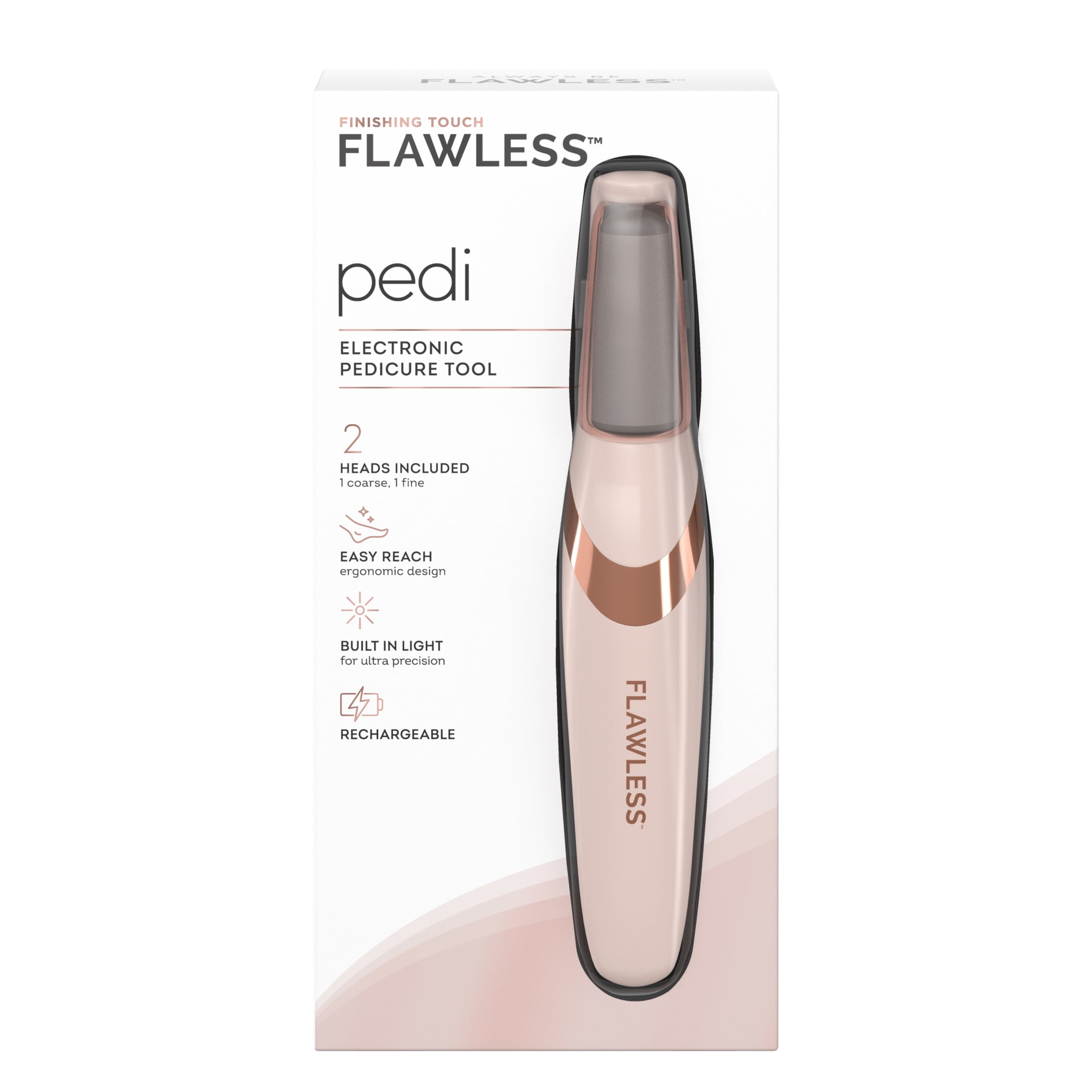 Finishing Touch Flawless Pedi Electronic Pedicure Tool File and Callus Remover