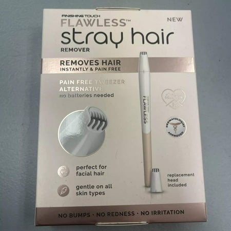 Finishing Touch Flawless Stray Hair Remover, Precise Micro-Blade Hair Removal