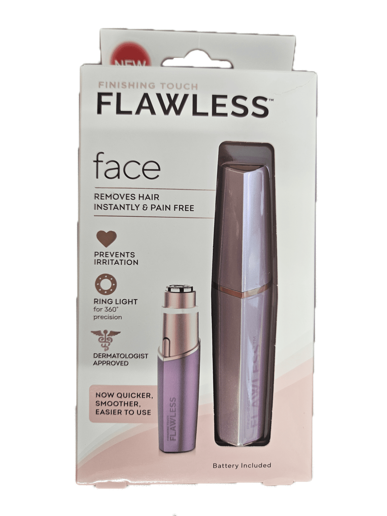 Finishing Touch Flawless Women's STF9Painless Hair Remover (Lavender)