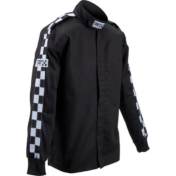 Finishline SFI-1 Qualifier Single-Layer Racing Jacket, Black XXL