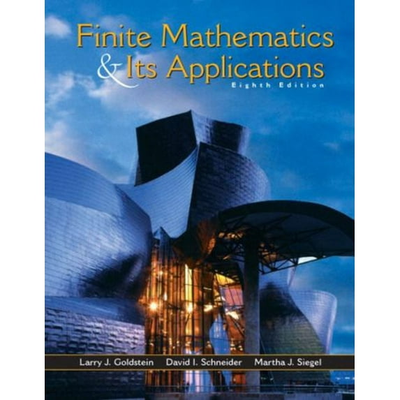 Pre-Owned Finite Mathematics and Its Applications (Hardcover) 0130466204 9780130466204