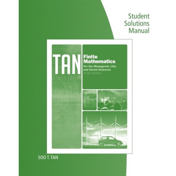 Pre-Owned Finite Mathematics for the Managerial, Life, and Social Sciences, Student Solutions Manual (Paperback) 0840049048 9780840049049
