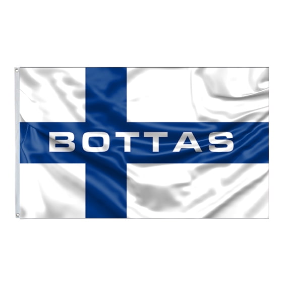 Finland Bottas Flag Polyester 3x5 FT Banner