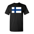 thumbnail image 1 of Finland Country Flag Adult DT T-Shirt Tee, 1 of 2