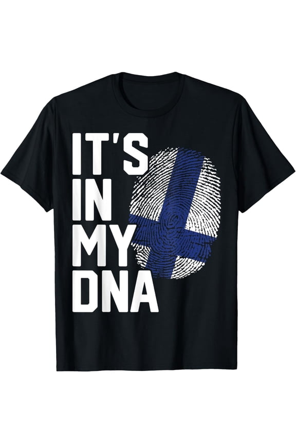 Finland Finnish Flag Heritage T-Shirt