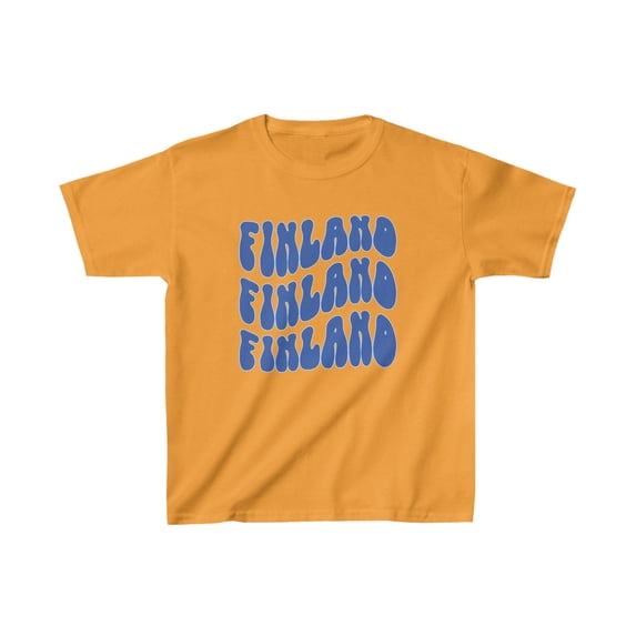 Finland Finnish Trip Moving Away Kids Shirt Gifts Youth Tee Tshirt