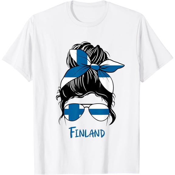 Finland Girl Finns girl Finnish woman flag T-Shirt mens t shirt,white,women,funny,misfits,men,journey,t-shirt