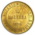 thumbnail image 1 of Finland Gold 10 Markkaa (Random) AU-BU, 1 of 2