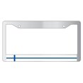 thumbnail image 1 of Finland World Flag Chrome Plastic License Plate Frame, 1 of 1