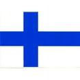 thumbnail image 1 of Finland flag decal for auto, truck or boat, 1 of 1