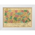 thumbnail image 1 of Finley 24x18 White Modern Wood Framed Museum Art Print Titled - Pennsylvania - Finley 1829, 1 of 4