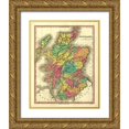 thumbnail image 1 of Finley 26x32 Gold Ornate Wood Framed with Double Matting Museum Art Print Titled - Scotland - Finley 1831, 1 of 4