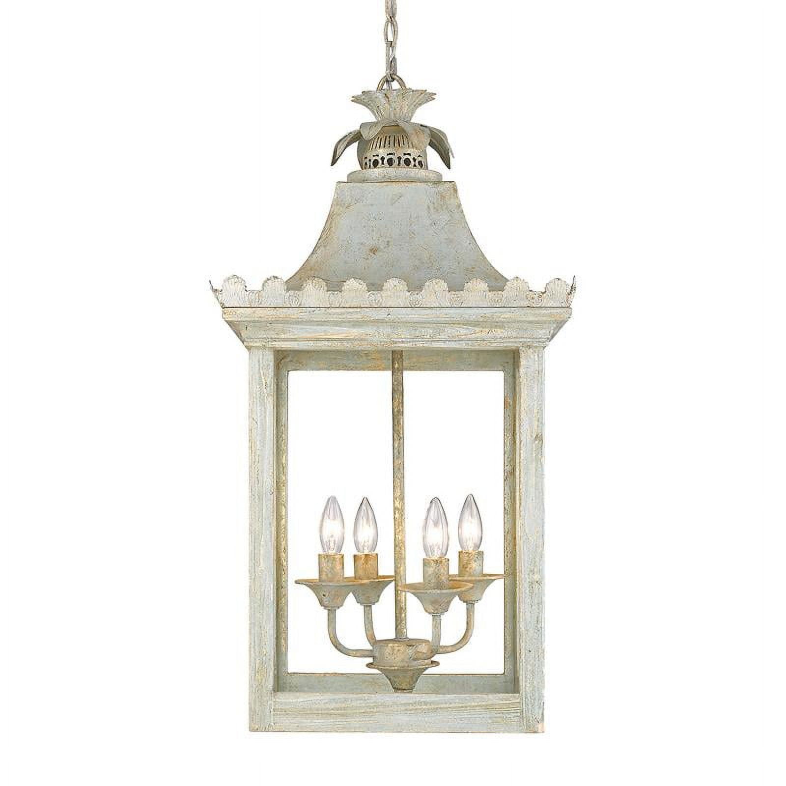 Finley Vintage Sage 4-Light Lantern Pendant
