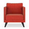 thumbnail image 1 of Finley Armchair Cross Weave - Cayenne, 1 of 5