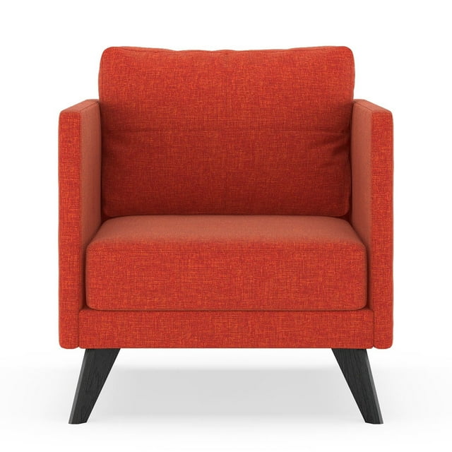Finley Armchair Cross Weave - Cayenne