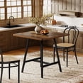 thumbnail image 1 of Finmind 31.1" Square Industrial Dining Table for 2-4 People, Small Spaces, 1 of 7