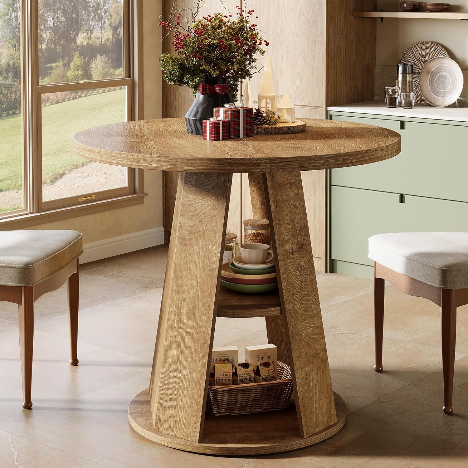 Modern Mini Table Double Finmind 31.5