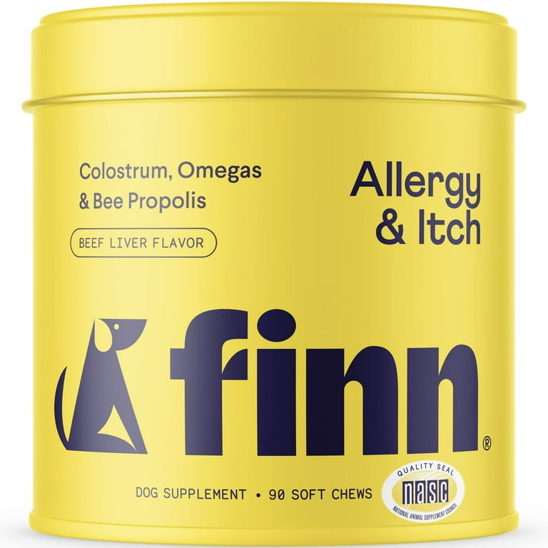 Dog vitamins fashion for skin allergies