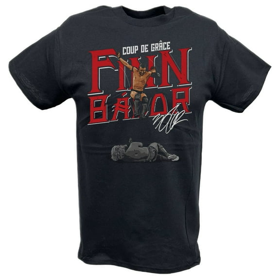 Finn Balor Coup de Grace Black T-shirt