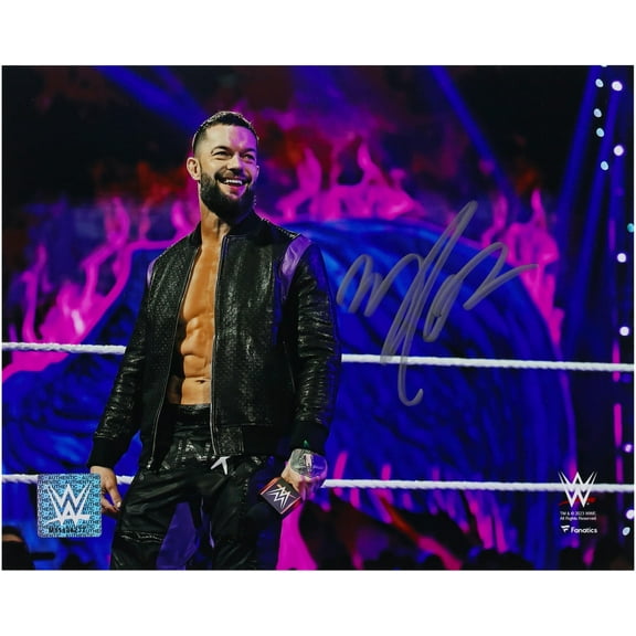 Finn Balor WWE Autographed 8" x 10" Standing in Ring Photograph - Fanatics Authentic Certified