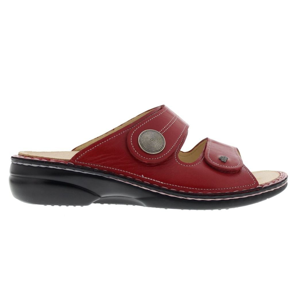 Finn Comfort Zanzibar - Sandales Ouvertes Femme Confort Premium En Cuir Véritable