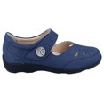 thumbnail image 1 of Finn Comfort Womens Brac-S Nubuck Leather Shoes, 1 of 4