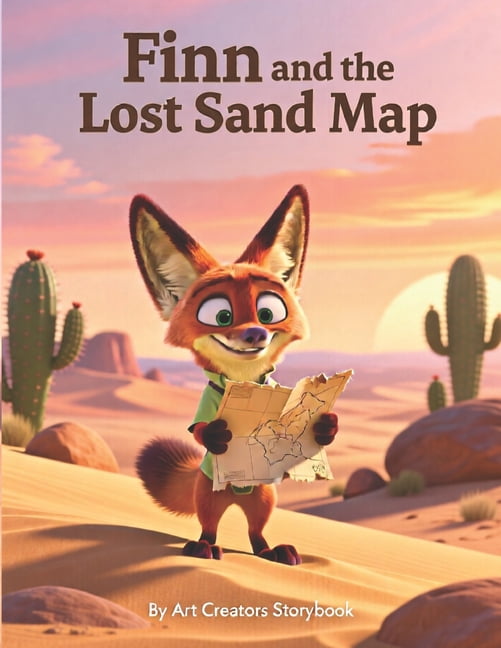 Finn the Fennec Fox: Focus & Listening S Finn and the Lost Sand Map: A Fun Adventure About Listening, Focus, and Following Directions for Ages 3-7, (Paperback)