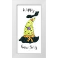 thumbnail image 1 of Finn, Livi 11x18 White Modern Wood Framed Museum Art Print Titled - Happy Haunting Hat, 1 of 4