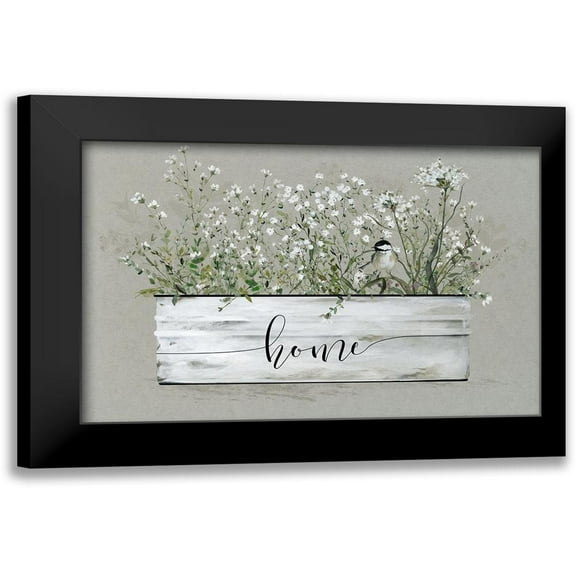 Finn, Livi 14x11 Black Modern Framed Museum Art Print Titled - Bouquet of Grace Bucket Home
