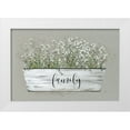thumbnail image 1 of Finn, Livi 14x11 White Modern Wood Framed Museum Art Print Titled - Bouquet of Grace Bucket Family, 1 of 4