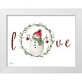 thumbnail image 1 of Finn, Livi 32x25 White Modern Wood Framed Museum Art Print Titled - Farmhouse Christmas Love, 1 of 4