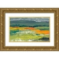 thumbnail image 1 of Finn, Tina 32x21 Gold Ornate Wood Framed with Double Matting Museum Art Print Titled - Cloudy Day In The Mountains, 1 of 4