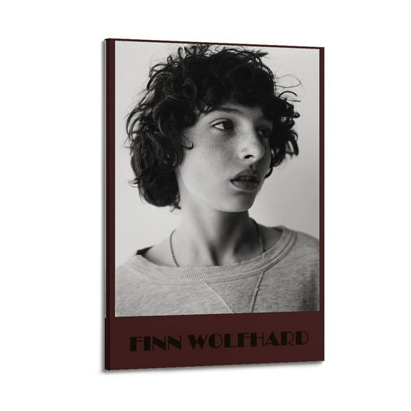 Finn Wolfhard Anime Star Music Picture Wall Art Painting Canvas Posters Artworks Gift Room Aesthetic